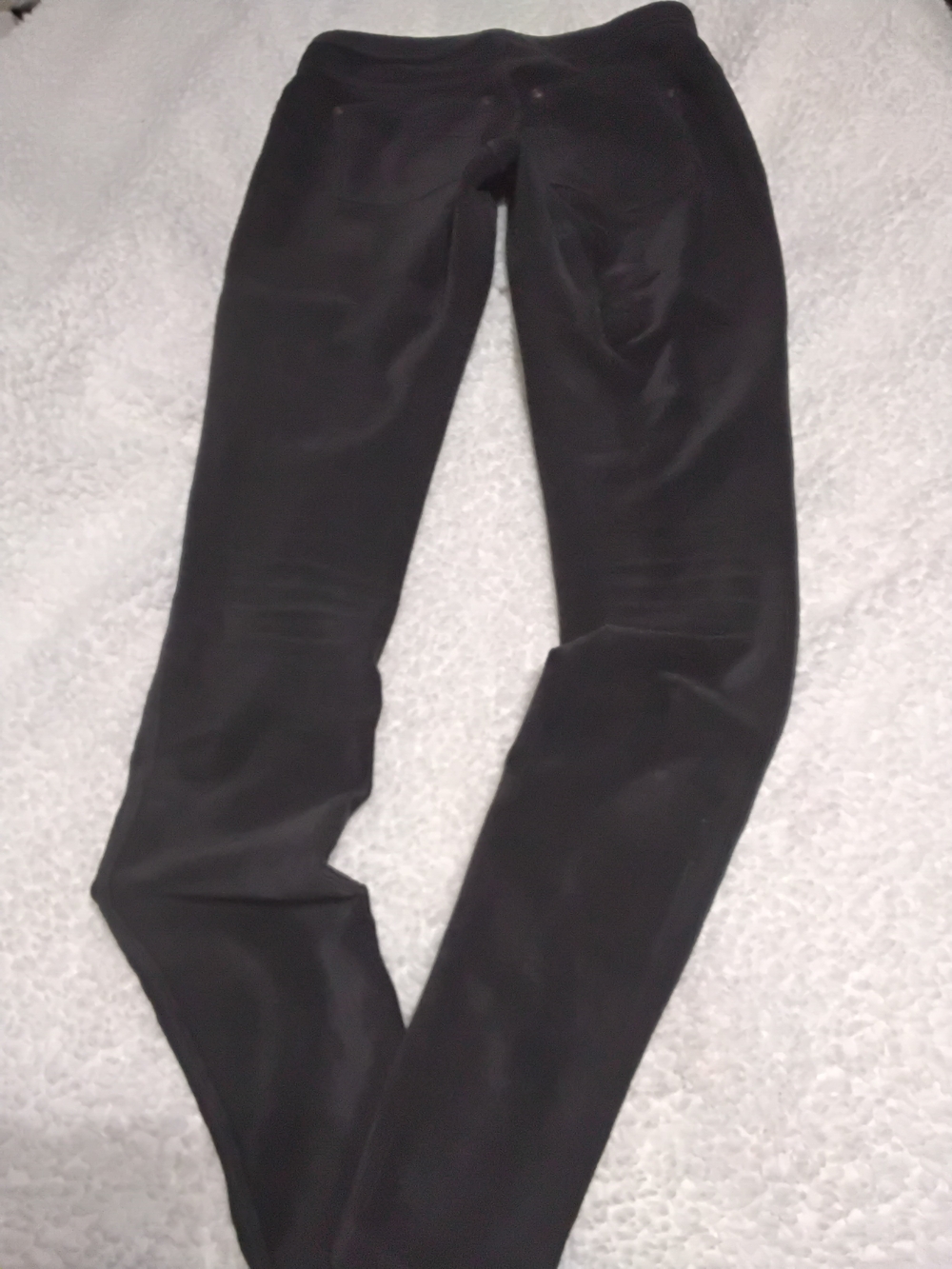 Women's Black Skinny Ponte Pants